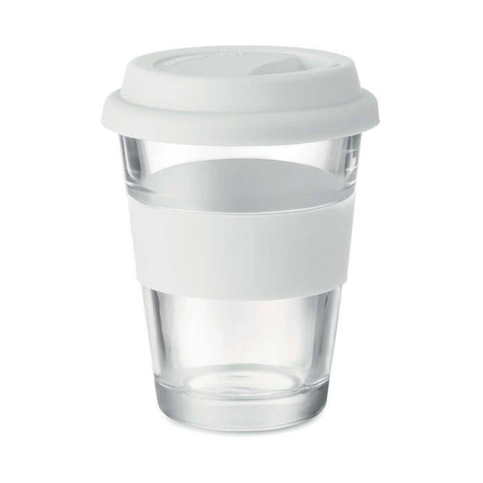 ASTOGLASS - Glas Becher 350 ml - Weiß