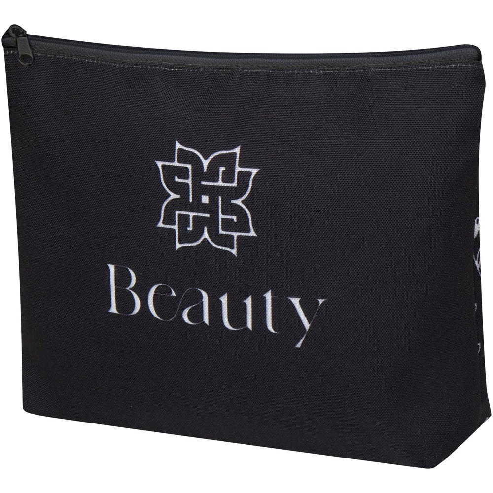 Arlo RPET Sublimation Reisetasche – medium - schwarz, weiss