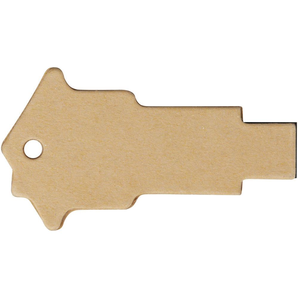 Haus USB-Stick 2.0 aus recyceltem Papier