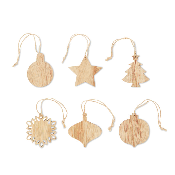 CHRISET - Weihnachtsschmuck Holz