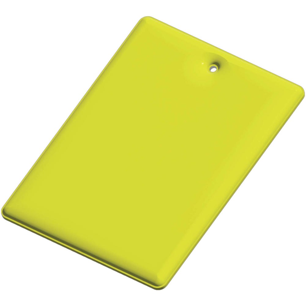 RFX™ H-12 rechteckiger, leichter, reflektierender PVC-Anhänger – groß