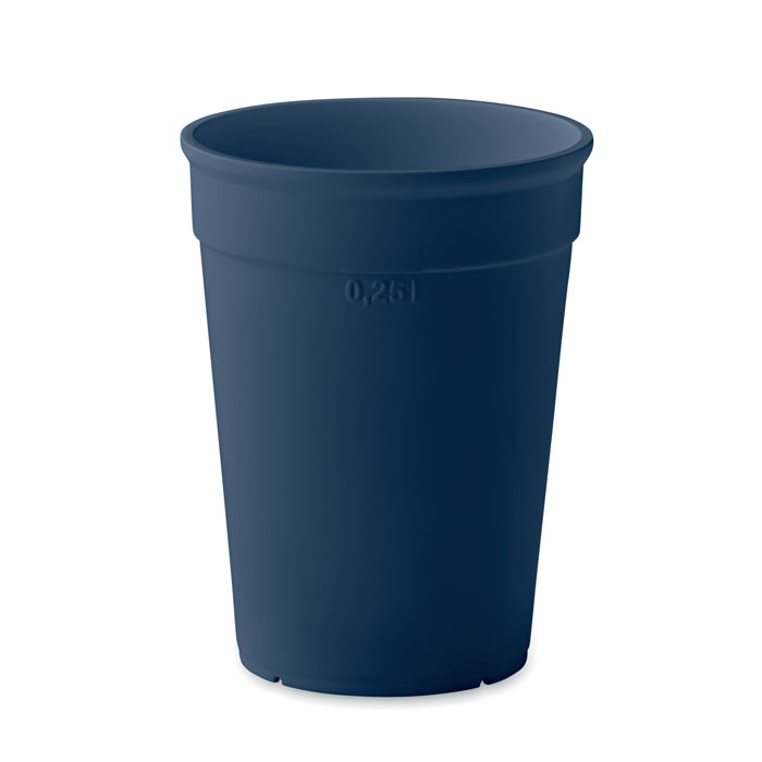 AWAYCUP - PP-Becher 250 ml - Marineblau