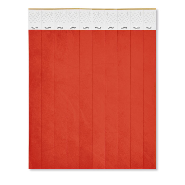 TYVEK - Tyvek® Event Armband - Rot