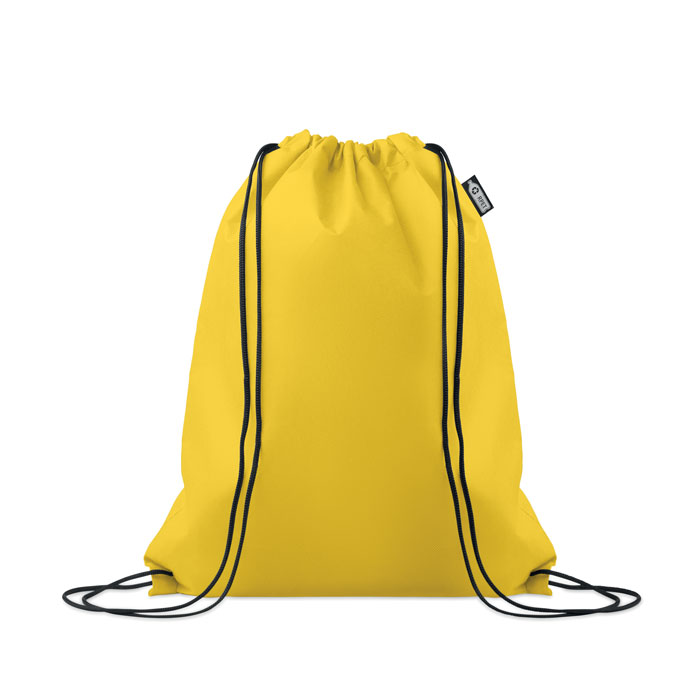 DAFFY RPET - Beutel mit Kordelzug Non Woven - gelb