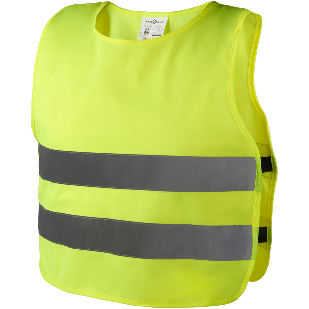 Reflektierende Warnweste Unisex - neongelb