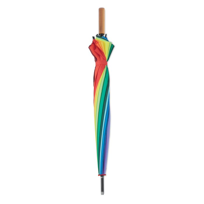 BOWBRELLA - Regenschirm regenbogenfarbig