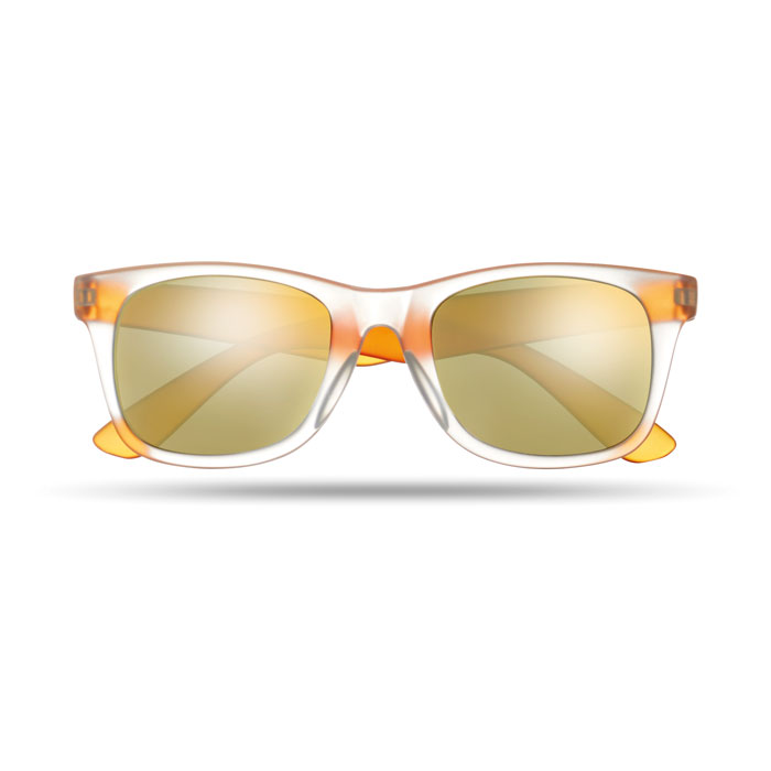 AMERICA TOUCH - Verspiegelte Sonnenbrille - Orange