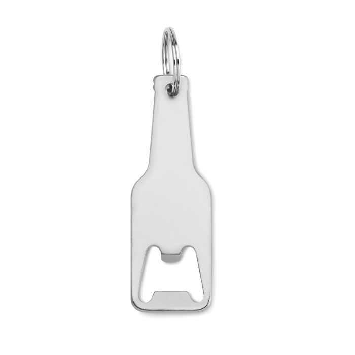 BOTELIA - Schlüsselring mit Kapselheber - silber