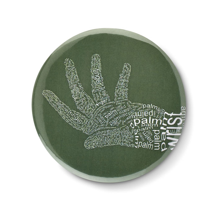 MIRROR - Badge mit Make-up Spiegel
