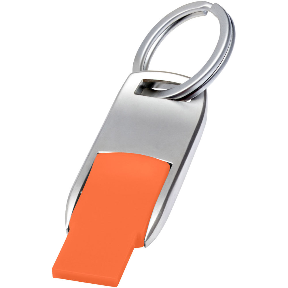 Flip USB Stick - orange, silber