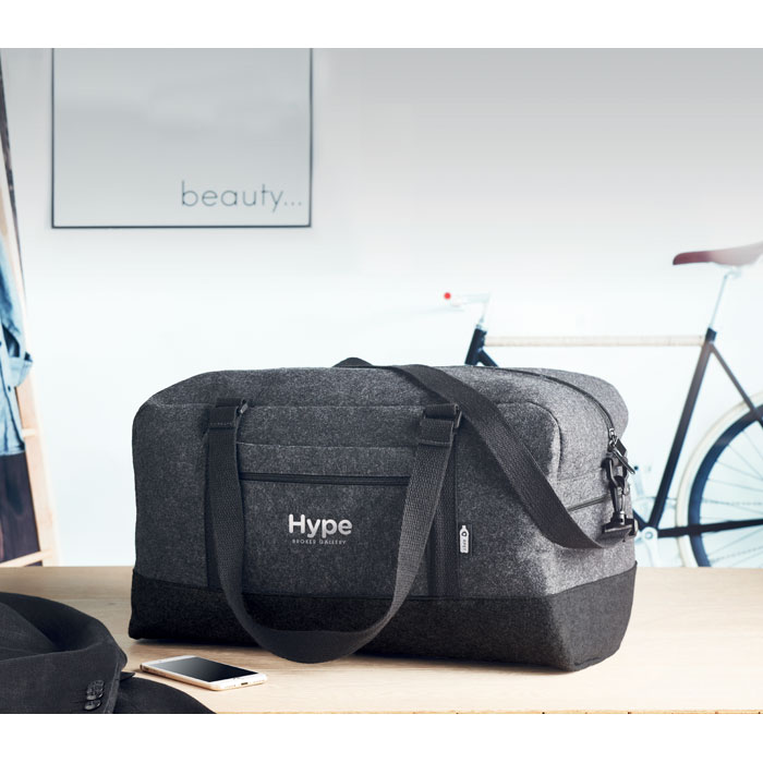 INDICO BAG - Weekender RPET-Filz