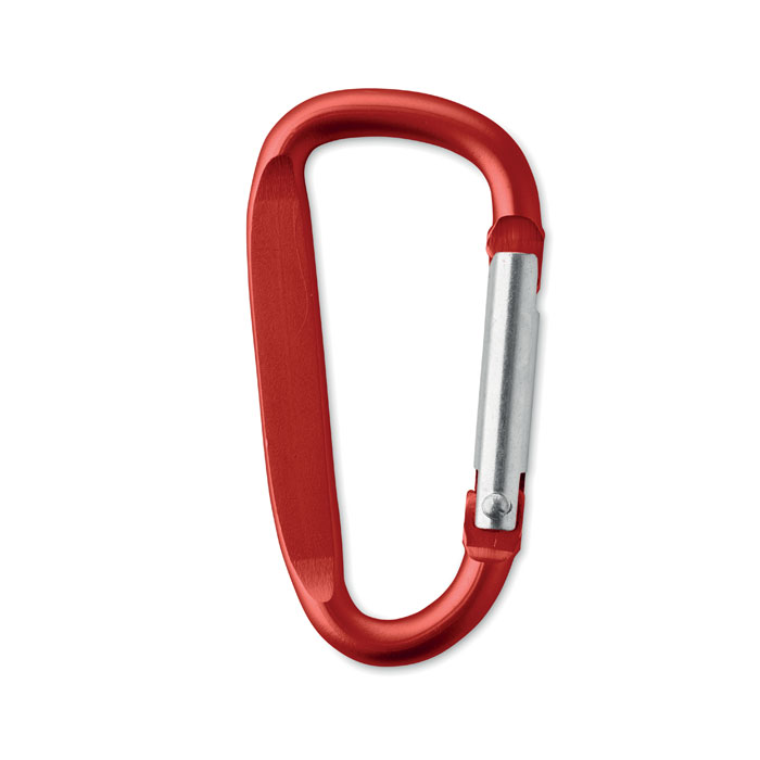 GANCHO - Karabinerhaken Aluminium - Rot