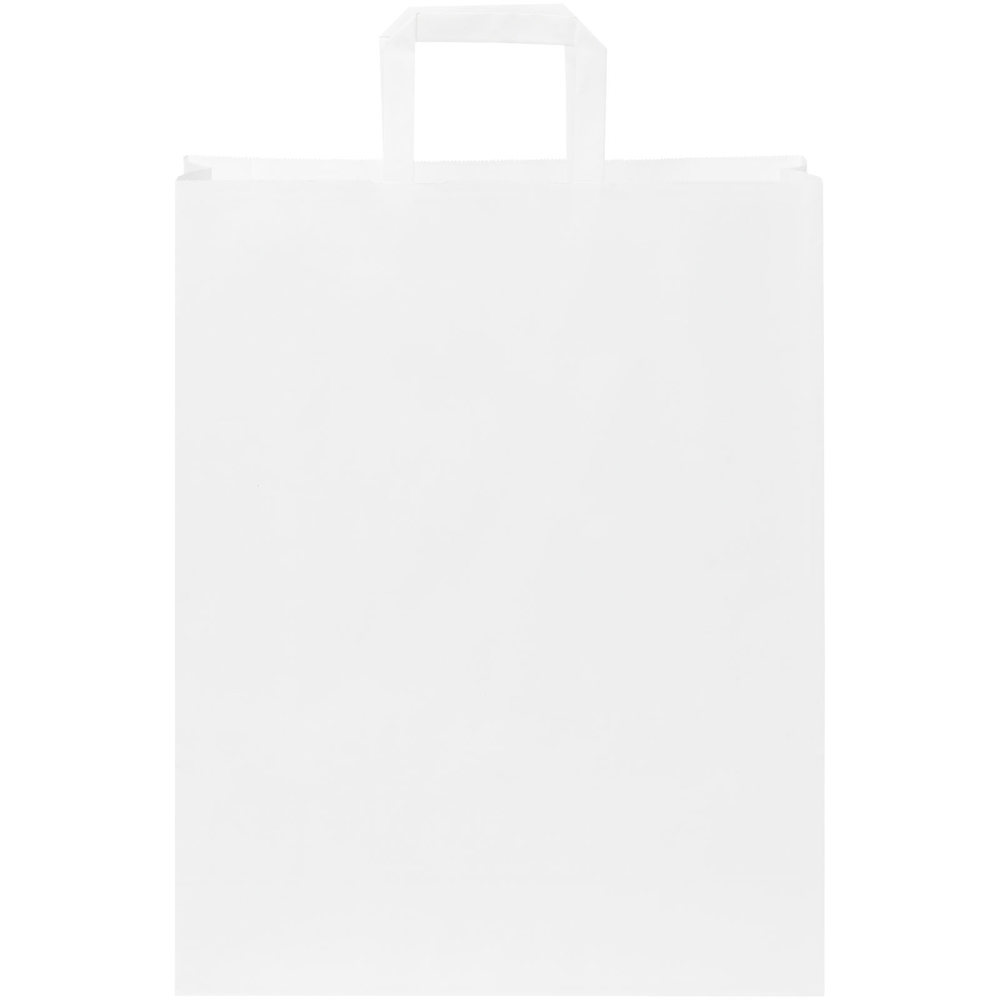 Kraftpapiertasche 80-90 g/m² mit flachen Griffen – 32 × 12 × 40 cm