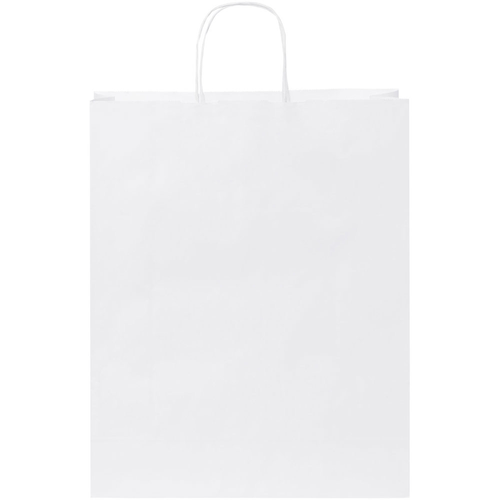 Kraftpapiertasche 80-90 g/m² mit gedrehten Griffen – 32 × 12 × 40 cm
