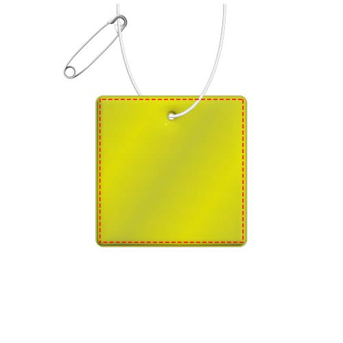 RFX™ H-16 quadratischer, leichter, reflektierender PVC-Anhänger