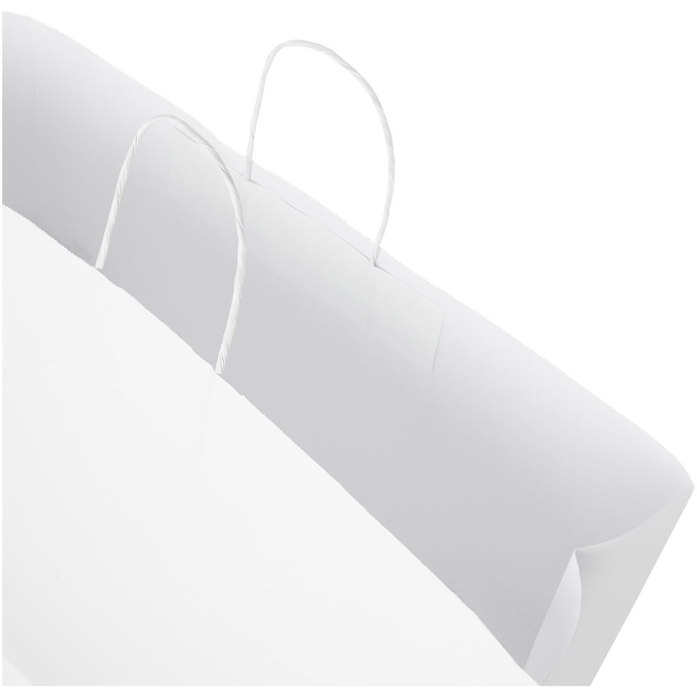 Kraftpapiertasche 90-100 g/m² mit gedrehten Griffen – 49,5 × 14 × 44 cm