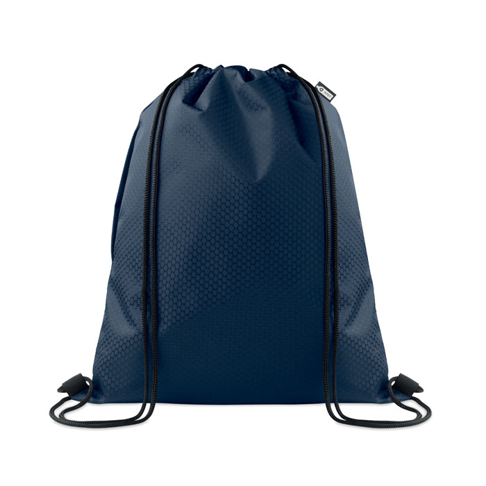 DAYKIT - Beutel mit Kordelzug 420D RPET - blau