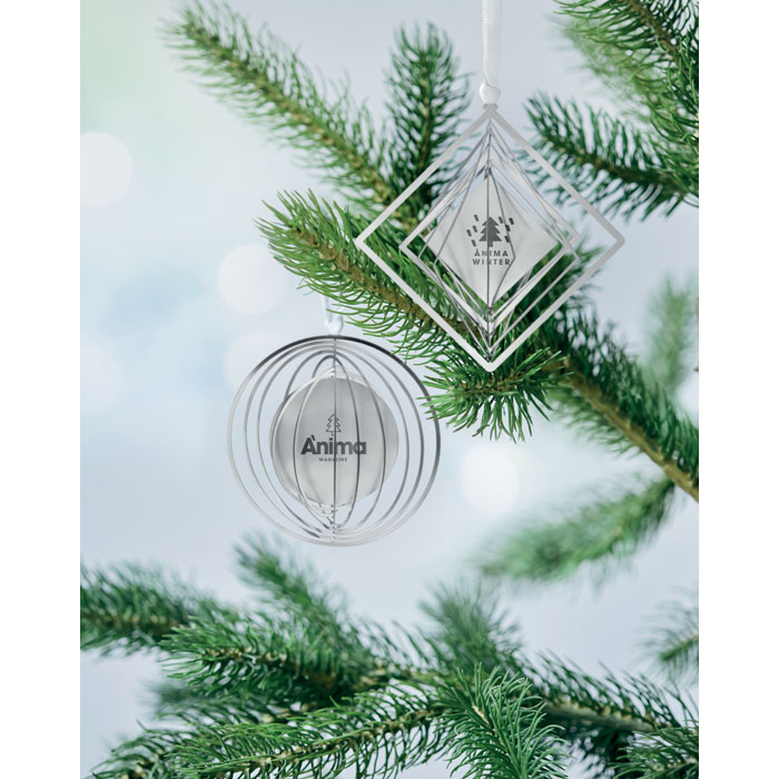BUNO - Ornament mit Band, rund