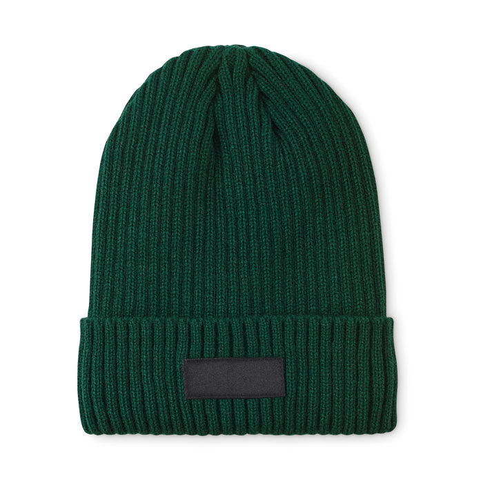ANVIK - 3M-Beanie mit Bündchen - Dunkelgrün