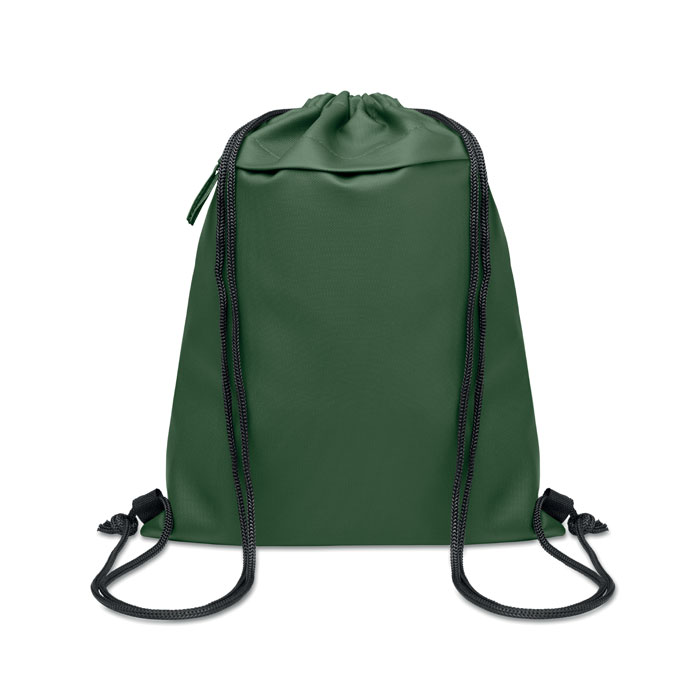 BANGKOK BAG - Beutel mit Kordelzug 600D RPET - Dunkelgrün