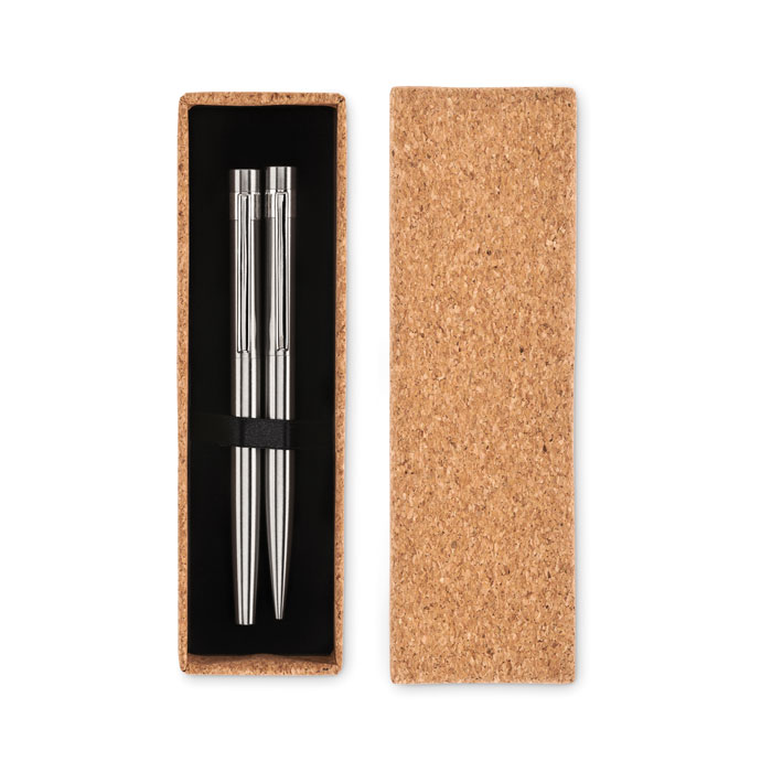 GRAZ SET - Schreibgeräte-Set aus Edelstahl