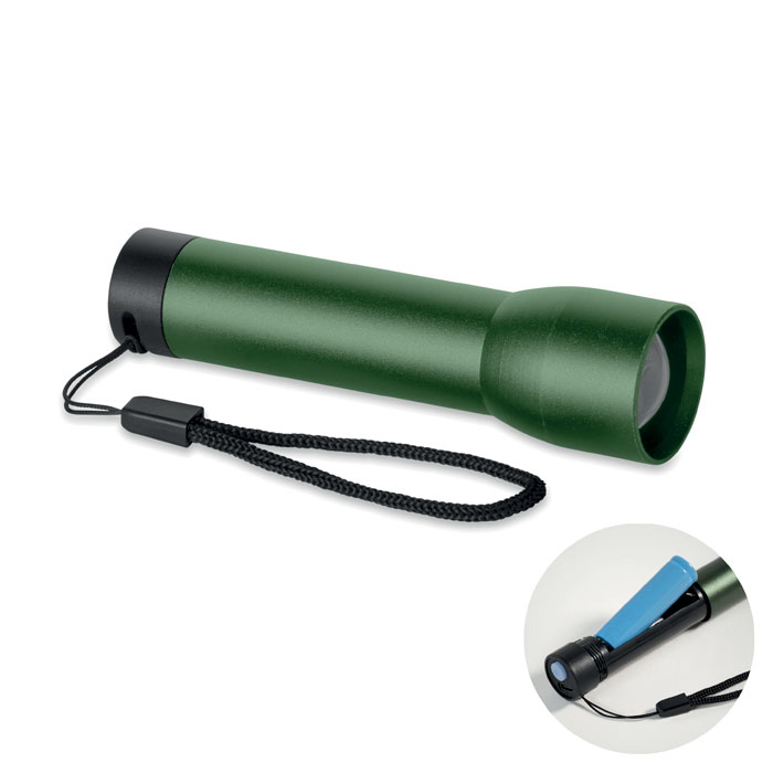LUMEZO - Wiederaufladbare Taschenlampe - Dunkelgrün