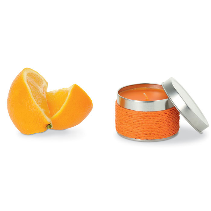 DELICIOUS - Kerze mit Vanilleduft - Orange