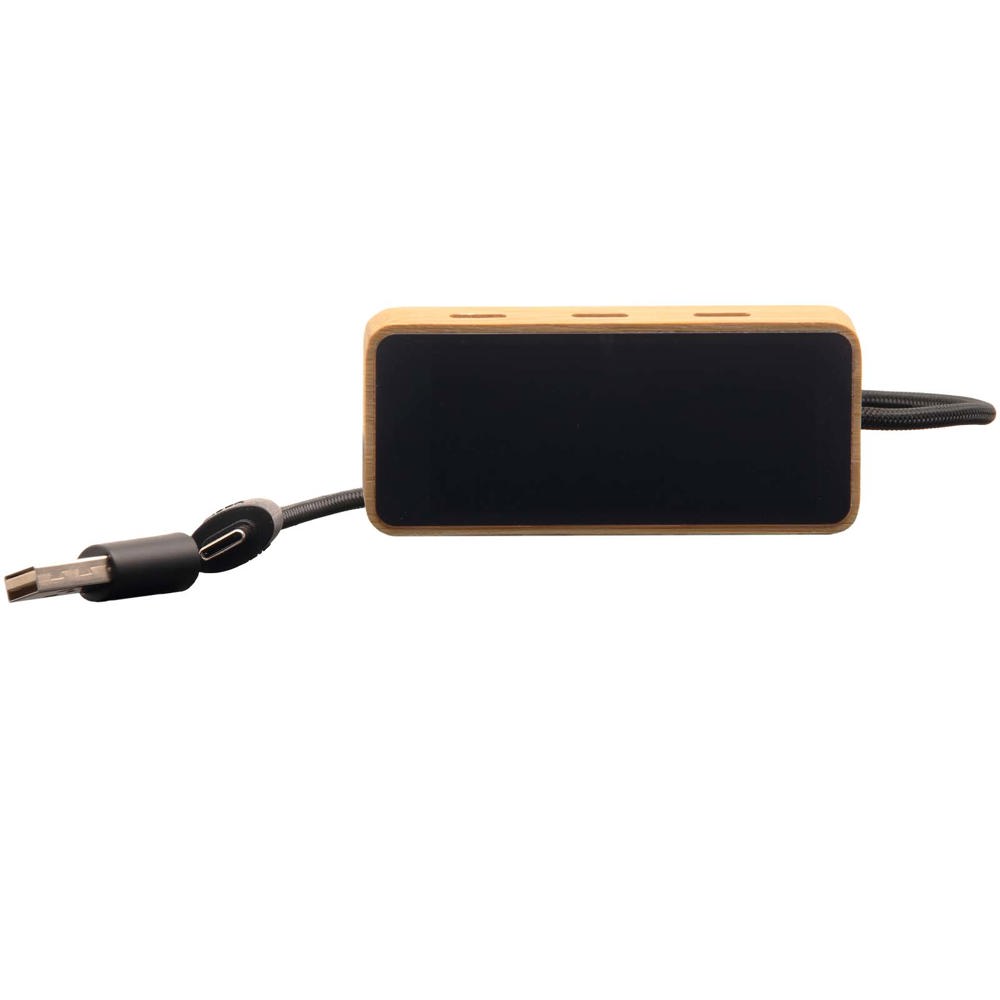 SCX.design H21 8-in-1 USB-Hub mit doppeltem Eingang und 6 Anschlüssen