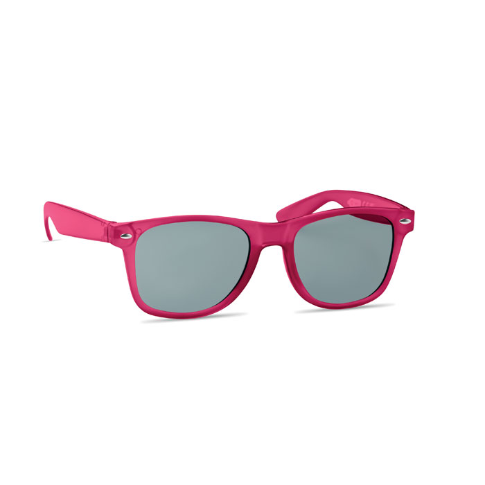 MACUSA - Sonnenbrille RPET - Transparent Fuchsie