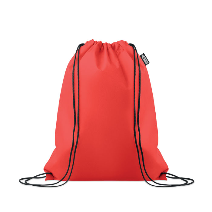 DAFFY RPET - Beutel mit Kordelzug Non Woven - rot