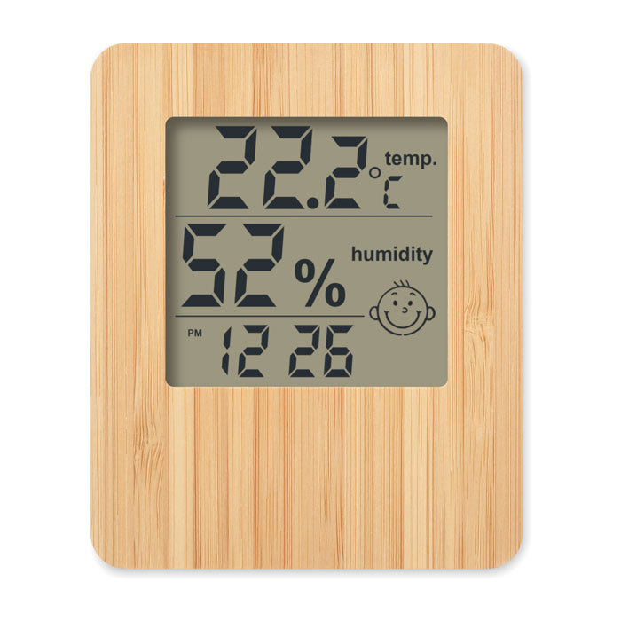 SUNCITY - Wetterstation Bambus
