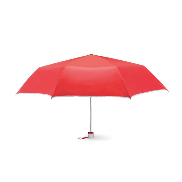 CARDIF - 3-faltiger Regenschirm - Rot